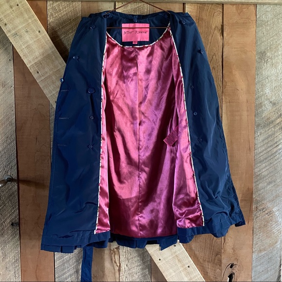 NWT!  Betsey Johnson | Skirted Hem Trenchcoat - Picture 5 of 8